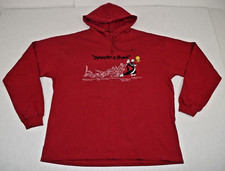 Vintage Looney Tunes LS Hoodie T-Shirt Size M/L 90s Sylvester Prowls Tweety 1995