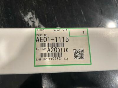 Genuine Ricoh Hot Roller AE01-1115 AE011115 Ricoh MP 4500 Brad New 