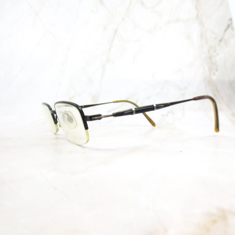 Marco de gafas Matsuda 10235 unisex adultos negro metal medio borde 48-20-143 Foto 2 de 4