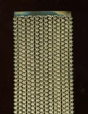 GOLD GERMAN DRESDEN DIE CUT PAPER Sm FLEUR BORDER VICTORIAN CRAFTS