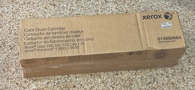 Xerox 550 560 570 C60 C70 Color Drum Cartridge 013R00664 - New Factory Sealed