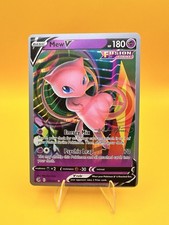 Mew V - 113/264 2023 WORLD CHAMPIONSHIP - Signature Pokemon Card