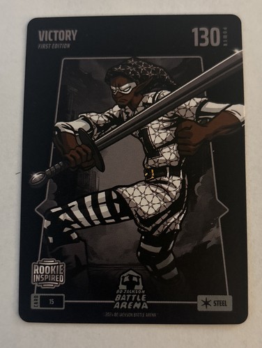 2024 Bo Jackson Battle Arena Victor Wembanyama Victory Rookie Steel Paper #15
