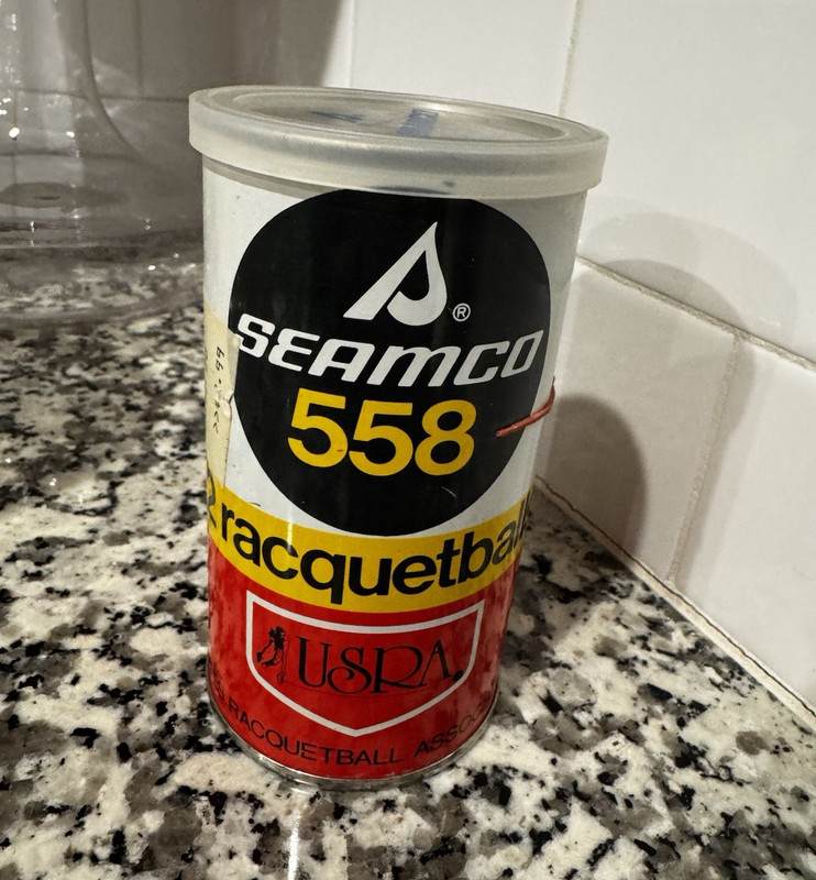 Seamco 558 Racquetballs 2-Pack in Can/Tube USRA - Model 558 MPN 558