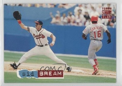 1994 Topps Stadium Club Sid Bream #79 0b3