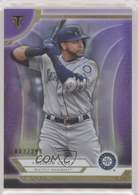 2018 Topps Triple Threads Amethyst 3/299 Nelson Cruz #27 08jk