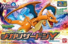 Bandai Pokemon Plamo 38 Select Series Collection Mega Charizard Y Model Kit USA