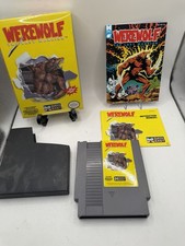 Werewolf The Last Warrior (Nintendo NES, 1990) Complete CIB w/ Manual & Comic