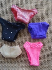 Barbie Mattel Vintage Doll Panties Underwear Swim Suit Bottoms Lot H58