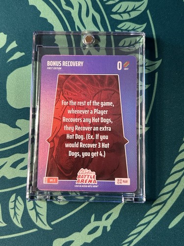 BONUS RECOVERY BPL-3 SSP Bonus Play FOIL Bo Jackson Battle Arena 2026 Edition