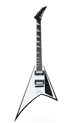 Jackson Rhoads JS32T - White with Black Bevels