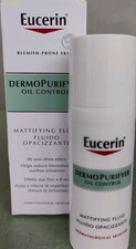 Eucerin Dermo Purifyer Oil Control Mattifying Fluid 50ml 1.7oz Exp 03/2027