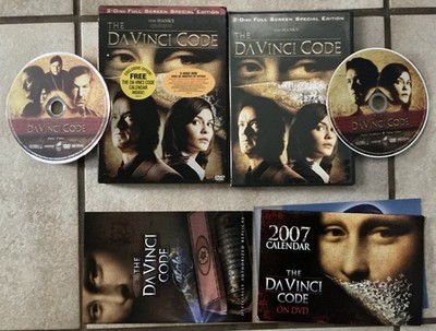 The DaVinci Code (DVD, 2006, 2-Disc Set, Special Edition, Full Frame Edition)