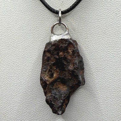 Agoudal Meteorite Pendant, Morocco Meteorite, Space Gift, 11.87 Grams