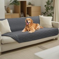 100 Waterproof Couch Cover Blanket for Dogs Anti-Slip Pet Couch Protector So...