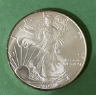 American Silver Eagle 5 Coin Lot 2004-2008 1oz Silver Each Some Toning