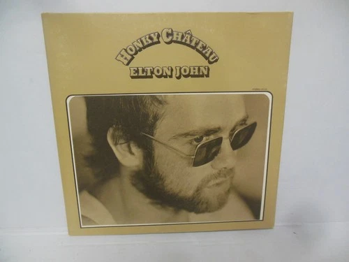 ELTON JOHN exc vinyl lp HONKY CHATEAU envelope gatefold embossed UNI original