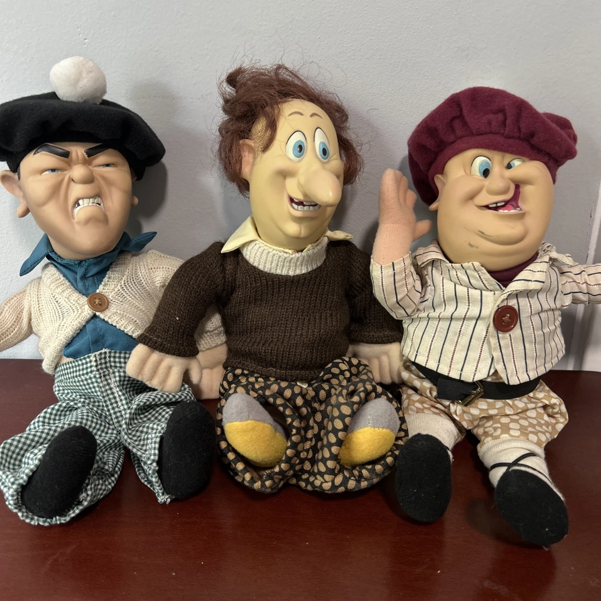 The Three Stooges Cartoon & TV Character Action Figures with