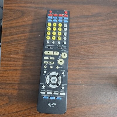 Denon RC-939 Home Audio Receiver Remote Control AVR-1804 AVR-884 Works FREE SHIP