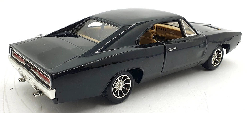 Ertl 1/18 Scale Diecast DC121125A - 1969 Dodge Charger - Black - Image 3 of 4