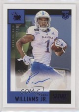 2021 Panini Chronicles Draft Picks Purple 28/49 Pooka Williams Jr Auto 0sv9