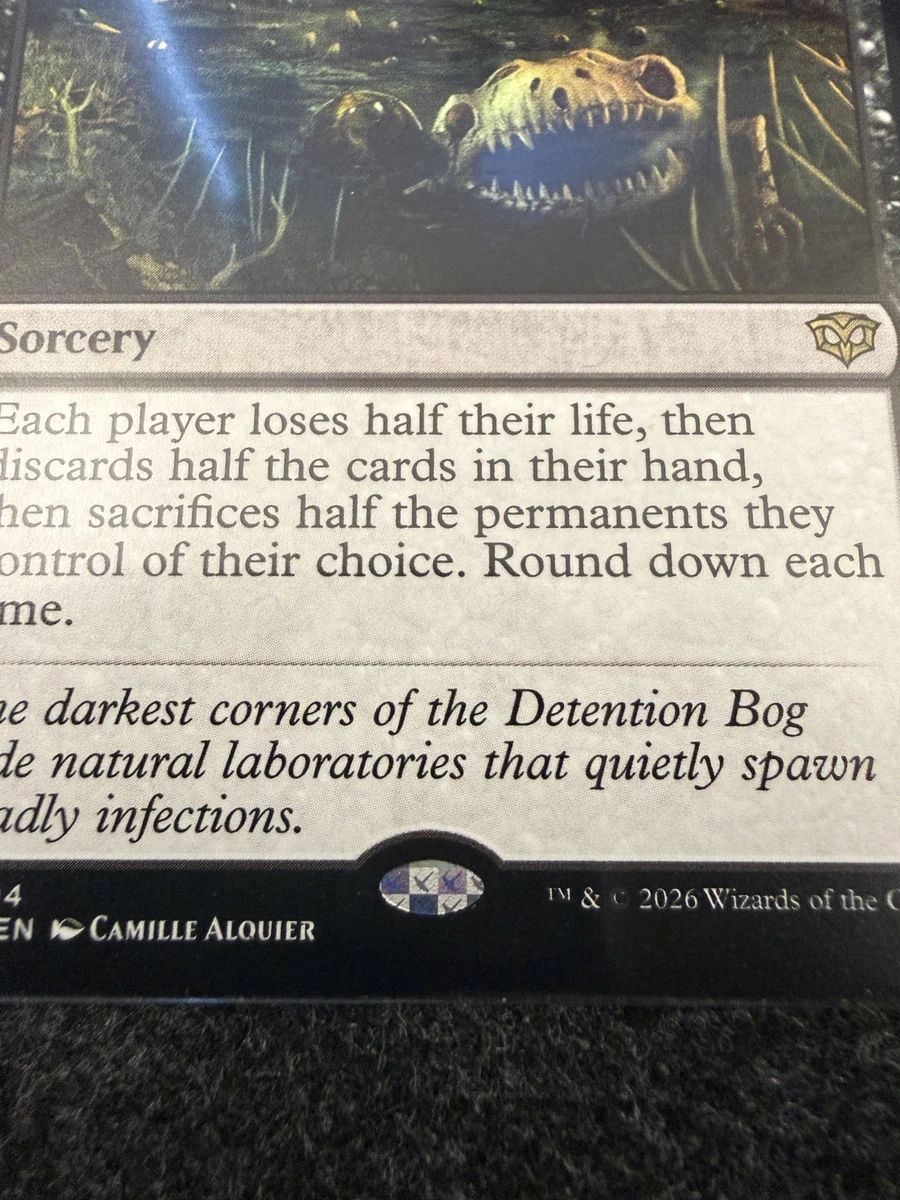 Magic: The Gathering Individual Trading Card Games Misprint for