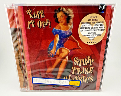 Take It Off! : Striptease Classics by Various [ NEW CD + 3D Cover + Hype! 1997 ]