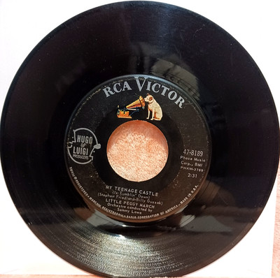 Little Peggy March I Wish I Were A Princess / My Teenage Castle  47-8189 7'' 1963