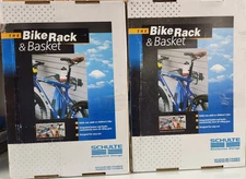 NEW Schulte Organized Living Bike Rack Hooks With Basket 