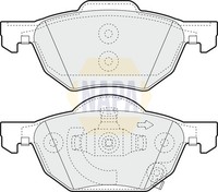 Napa Bremsbelagsatz BremsklöTze FüR Honda Accord VII CL CM
