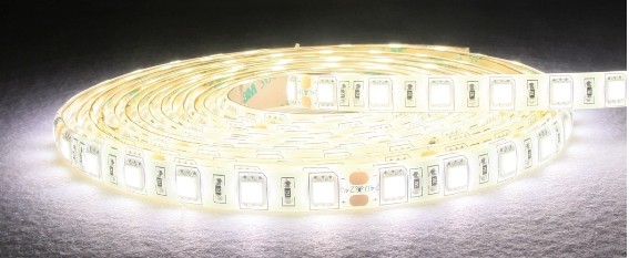 OFFERTA Striscia LED 24V 14,4W GBC 23023237 IP65 Luce Fredda 5m