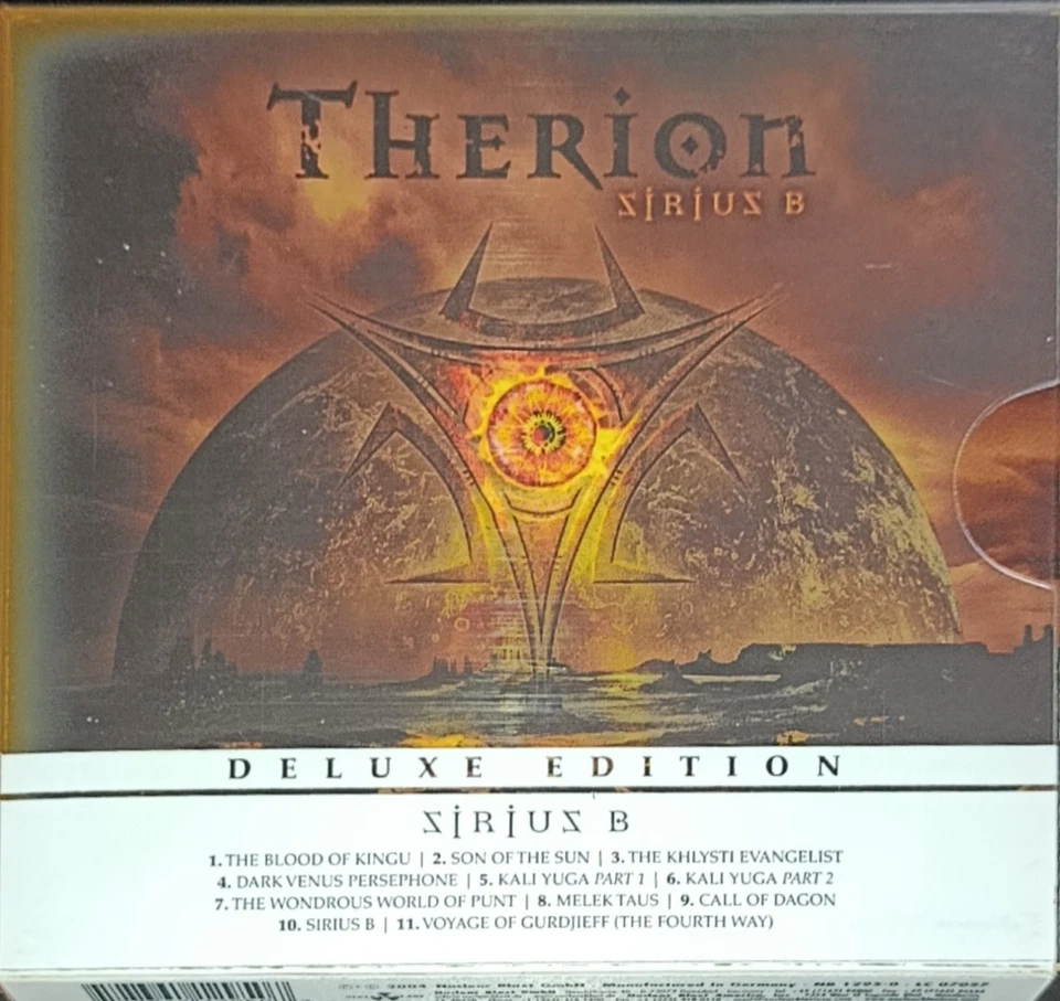 Therion Lemuria, Ziriuz B CD Deluxe Edition - Bild 3 von 3