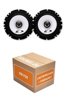 Lautsprecher Boxen Hinten Alpine SXE-1725 FüR Vw Fox 5Z 2X Tief-MitteltöNer Mit