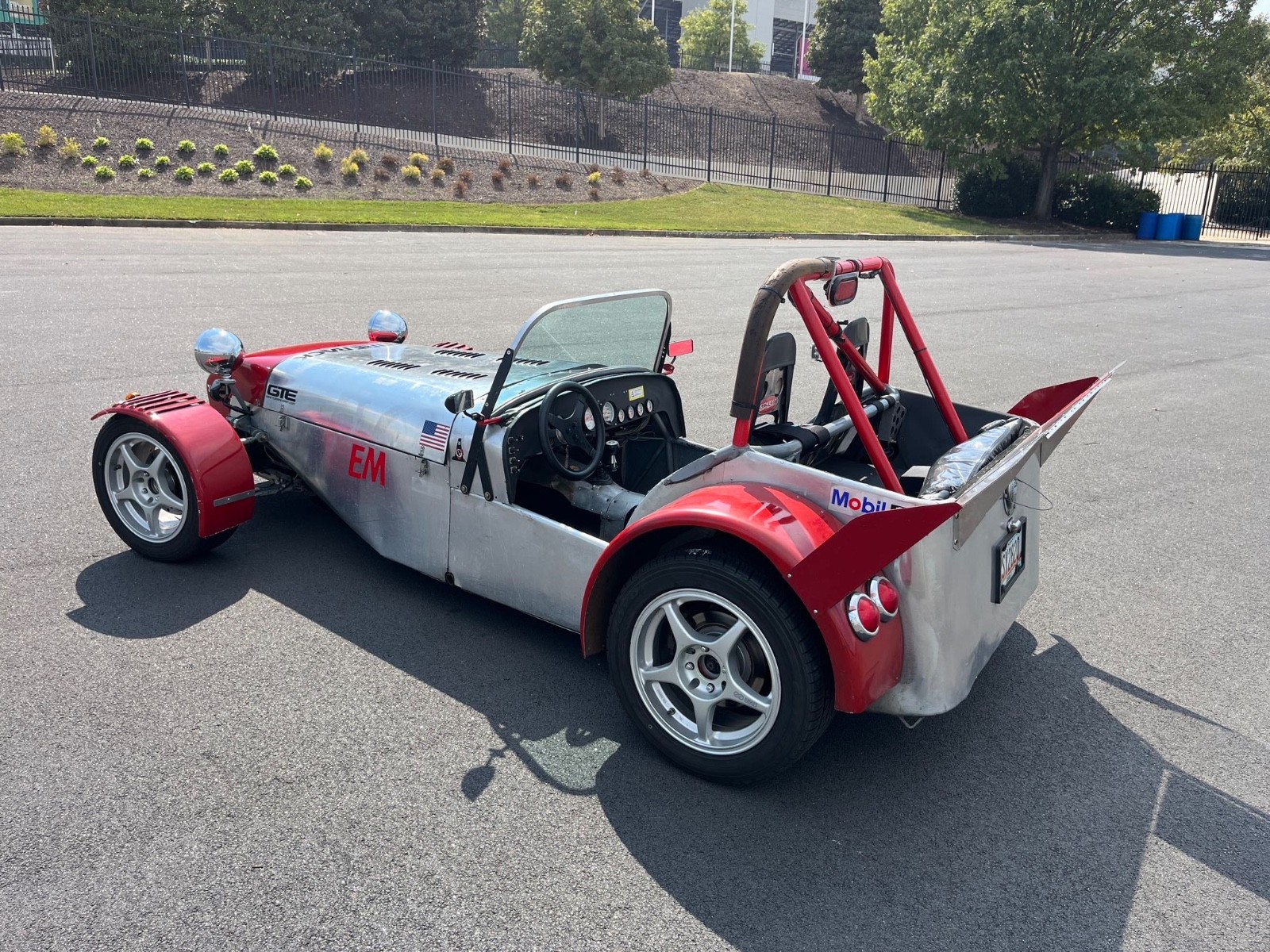 1962 Lotus Super Seven Kirky Racing seats