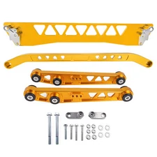 Rear Lower Control Arms + Subframe Brace + Tie Bar For Honda Civic 92-95 EG