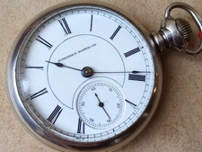 Antike amerikanische Uhr Watch Hampden Springfield Railroad Lafayatte 1572908