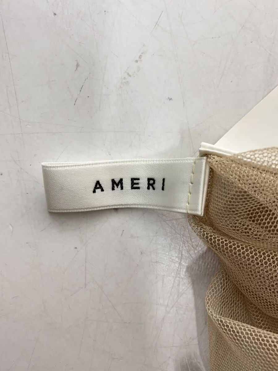 AMERI cami dress M polyester BLK 02210530881 - image 3