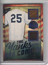 2024 LEAF BRONX LEGACY HANK BAUER 2X-GAME-USED RELIC #3/3