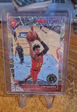 2019-20 Panini NBA Hoops Premium Stock - Cam Reddish #207 Silver Lazer Prizm...