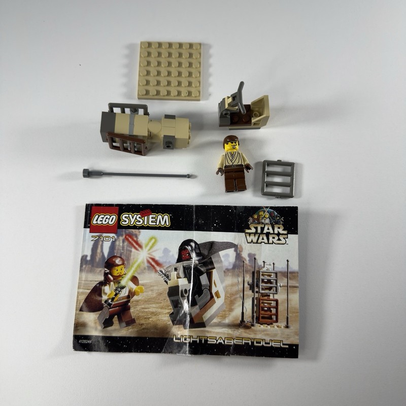 Lego 7101 - 1999 Lightsaber Duel Star Wars Incomplete