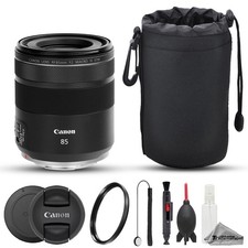 Canon RF 85mm f/2 Macro IS STM Lens - 7pc Care Kit
