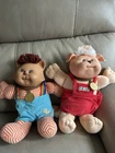 Vintage 1983 Cabbage Patch Kids Koosas Dog & Cat Original Plush Set