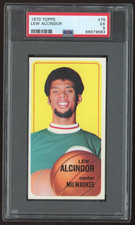 1970-71 Topps Lew Alcindor / Kareem Abdul-Jabbar #75 PSA 5