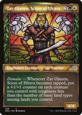 Zar Ojanen, Scion of Efrava (326) Showcase Dominaria United DMU MTG Magic