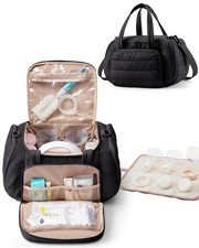 Marscamd Quilted Breast Pump Bag Compatible with Spectra S1 and S2, Pumping B...