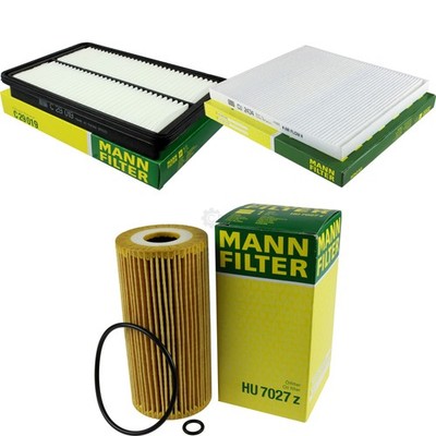 MANN-FILTER PAKET Luft Innenraum Öl für KIA Sorento II XM 2.0 CRDi 2.2 4WD