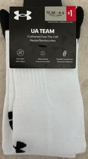 Under Armour Socks UA Team Youth 1 Pair Over-the-Calf 13.5-4.5 NWT'S Free Ship