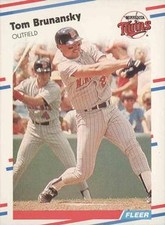 1988 Fleer #5 Tom Brunansky