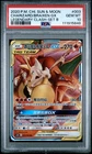 2020 POKEMON CHINESE SUN & MOON LEGEND CLASH SET B CHARIZARD & BRAIXEN GX PSA 10