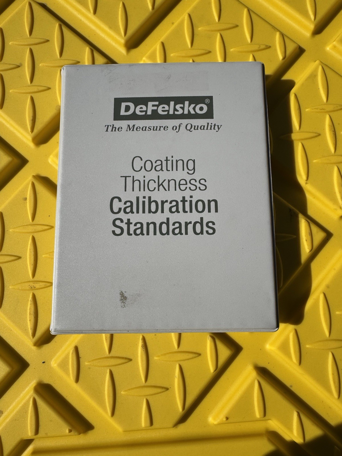 DeFelsko STDS3 Ferrous Certified Coated Metal Plates S3